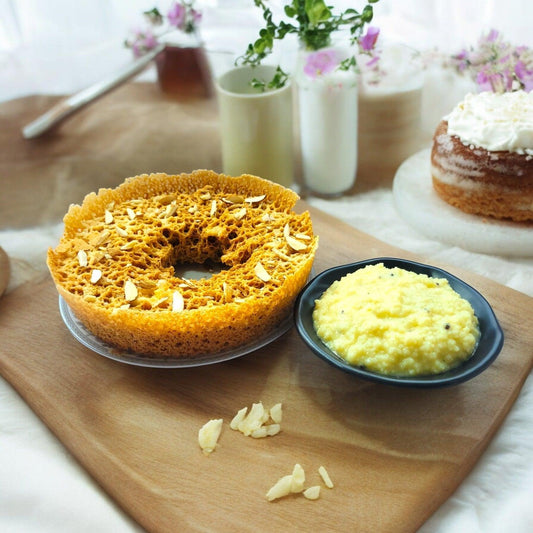 Story behind heavenly delicacy the Malai Ghewar from Jaipur - SweeDesi