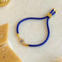 Bandhan Bhai-Bhabhi Evil Eye Rakhi Set - SweeDesi