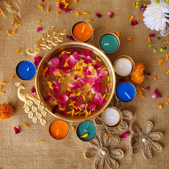 Traditional Urli Tealight Holder available online at SweeDesi