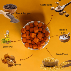 Rajasthani Besan Gatta - 250g available online at SweeDesi