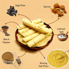 Moong Special Papad available online at SweeDesi