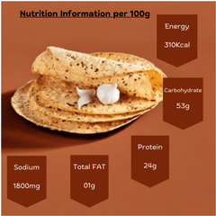 Moong Lahsun Papad available online at SweeDesi