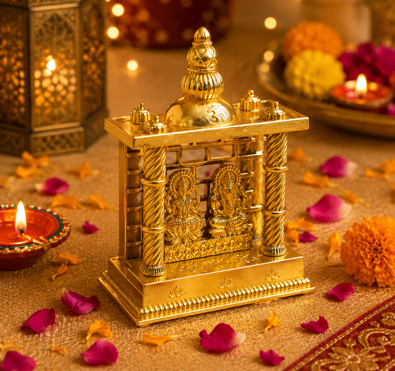 Lakshmi - Ganesh Mandir Idol - SweeDesi