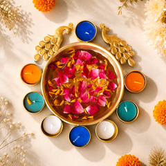 Traditional Urli Tealight Holder - SweeDesi