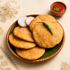 Rawat Pyaz Kachori - 2Pc - SweeDesi
