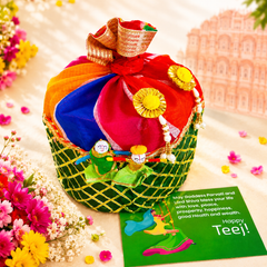 Teej Ghewar Hamper - SweeDesi
