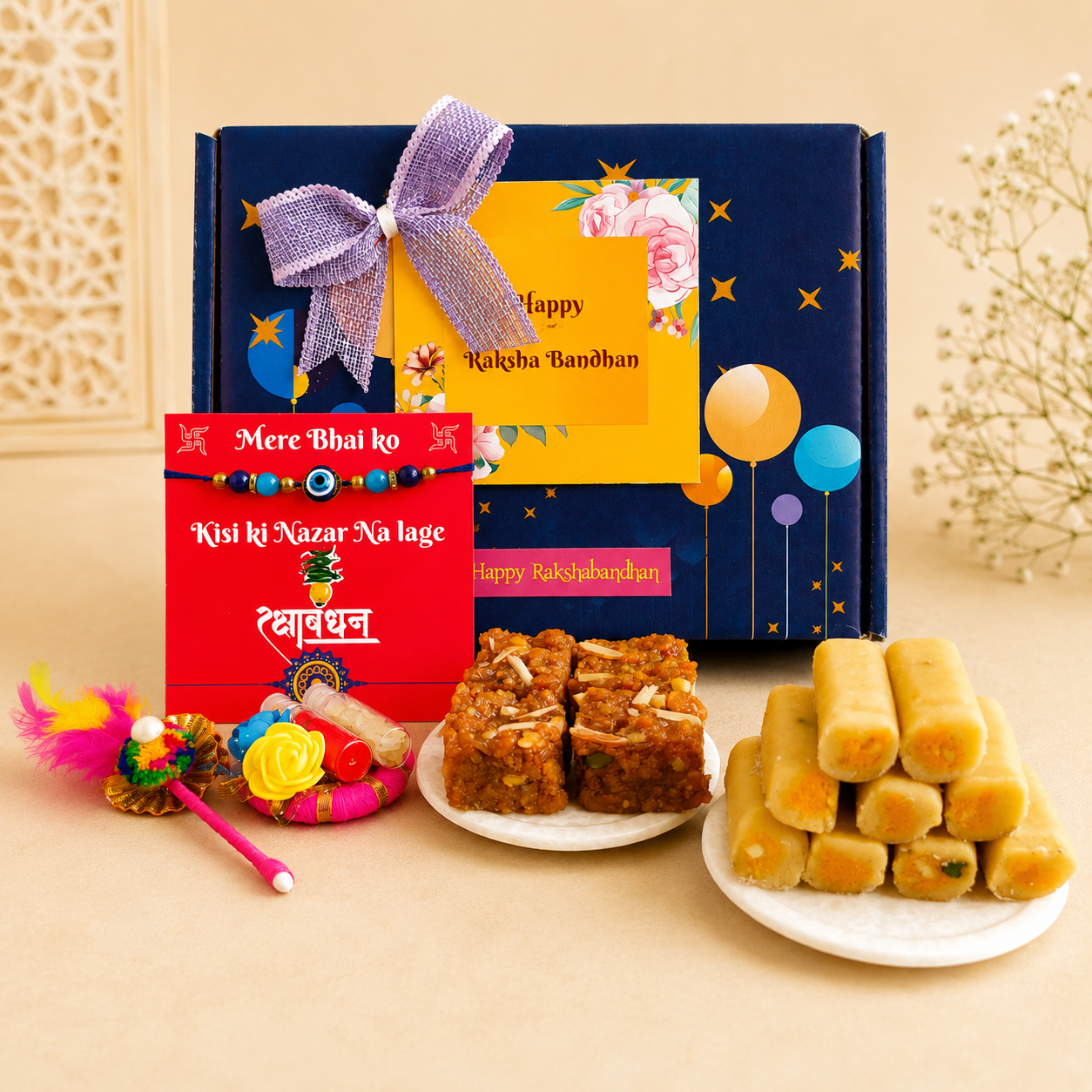 Bandhan Bhai Rakhi Hamper 23 - SweeDesi
