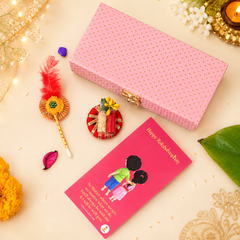 Bandhan Bhai - Bhabhi Pearl Rakhi - SweeDesi