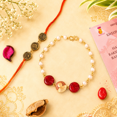 Bandhan Kalangi Rakhi Set - SweeDesi