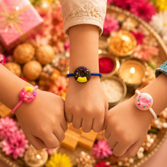 Kids Sweet Sprinkles Rakhi Trio - SweeDesi