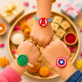 Little Avengers Rakhi Set - SweeDesi