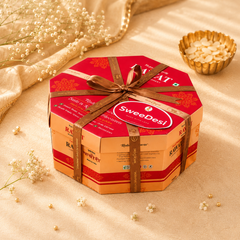 Rawat Meetha Ghewar - SweeDesi
