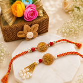 Bhai -Bhabhi Rakhi Basket - SweeDesi