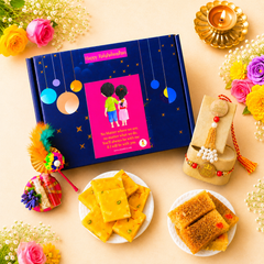 Bandhan Bhai - Bhabhi Rakhi Hamper 25 - SweeDesi