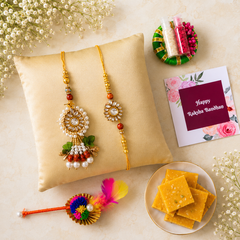 Bandhan Bhai-Bhabhi Rakhi Hamper 3 - SweeDesi