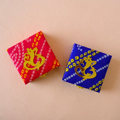 Festive Lotus Diya Box