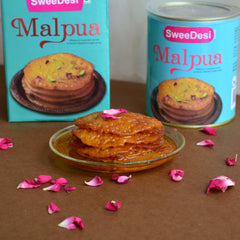 Desi Ghee Malpua available online at SweeDesi