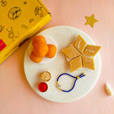 Evil Eye Hamsa Rakhi Hamper - SweeDesi