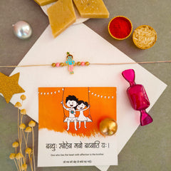 Kids Krishna Rakhi - SweeDesi