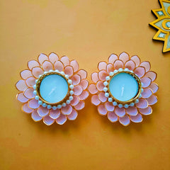 Petal Pearl Tea Light -Set of 2