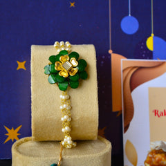Bandhan Rakhi for Sister Hamper 19 available online at SweeDesi
