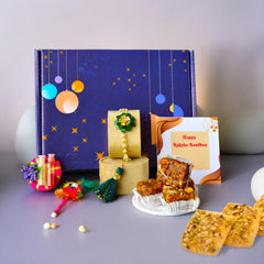 Bandhan Rakhi for Sister Hamper 19 available online at SweeDesi