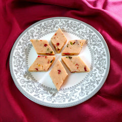 Cranberry Kaju Katli - 400gm available online at SweeDesi