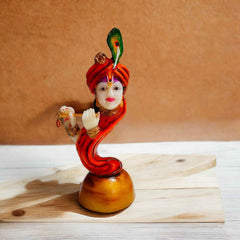 Krishna Marble Statue With Basuri
