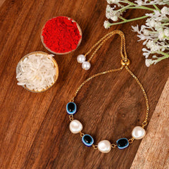 Bandhan Evil Eye Pearl Rakhi