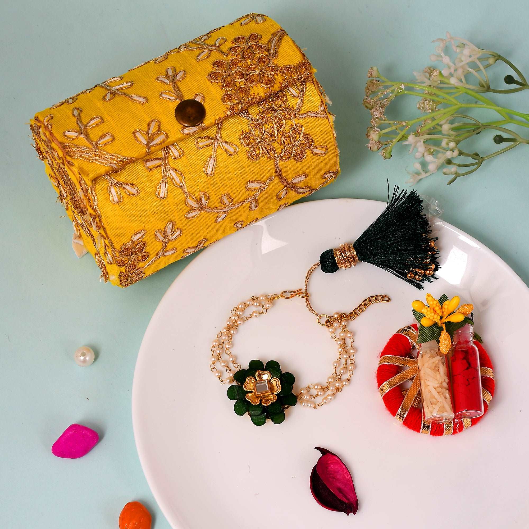 Bandhan Flower Rakhi - For Soul Sister