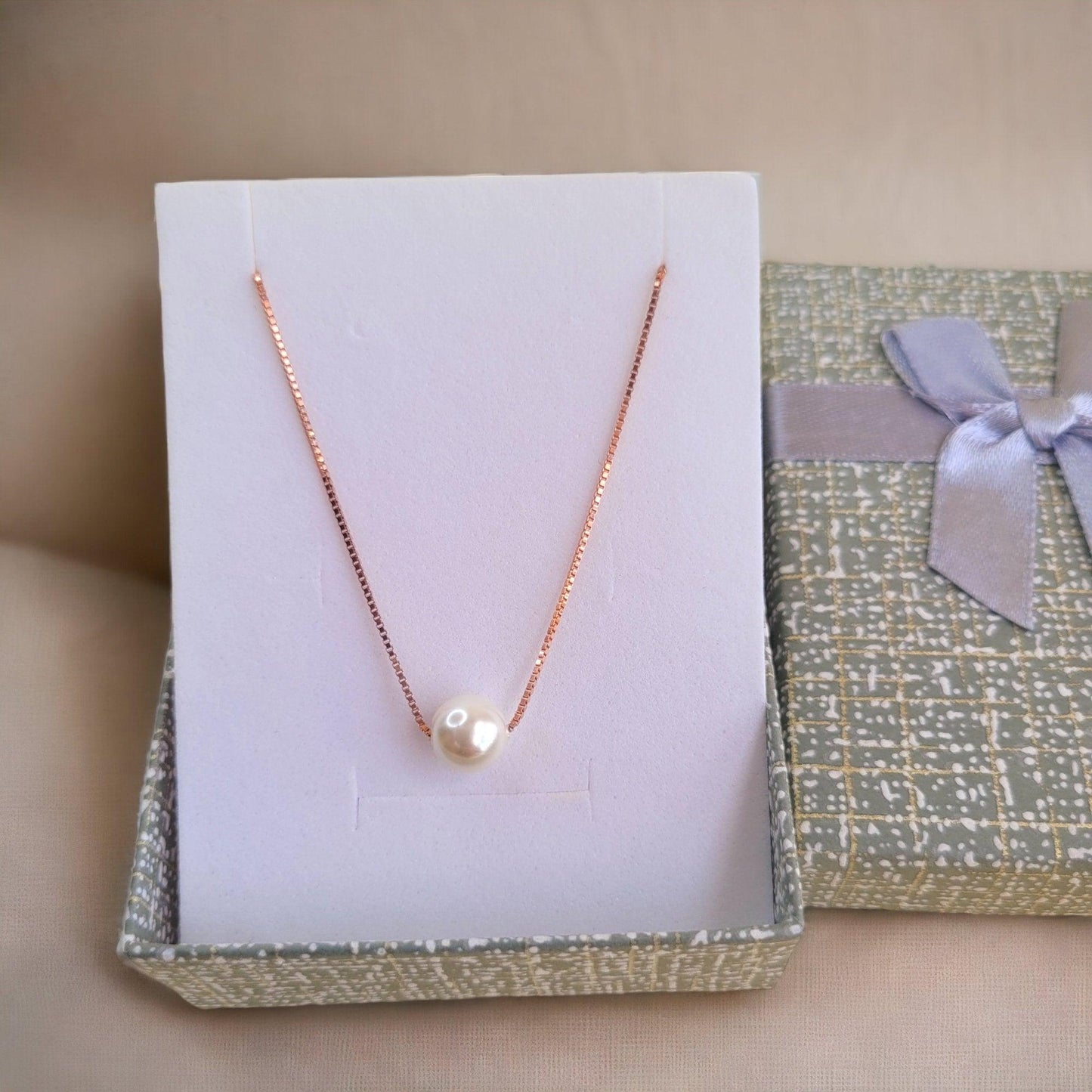 Bandhan Rose Gold Necklace - SweeDesi