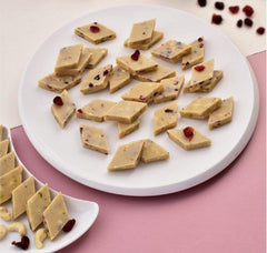 Cranberry Kaju Katli - 400gm available online at SweeDesi