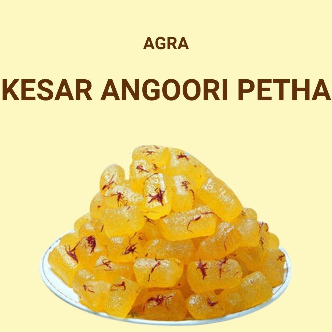 Kesar Angoori Petha - SweeDesi