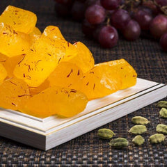 Kesar Angoori Petha - 500gm available online at SweeDesi