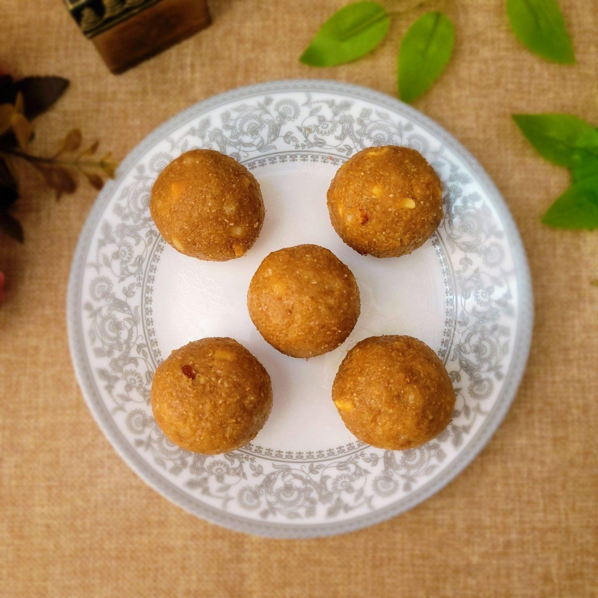 Methi Laddu - 500gm available online at SweeDesi