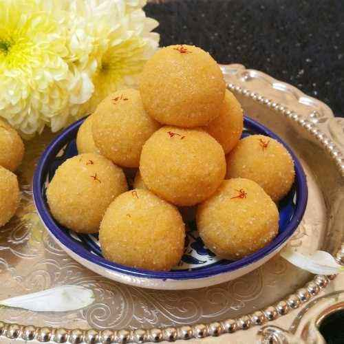 Moong Laddu - 500gm - SweeDesi