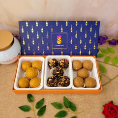 SugarFree Laddu Pack - 750gm available online at SweeDesi