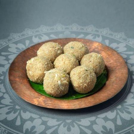Wheat Churma Laddu - SweeDesi