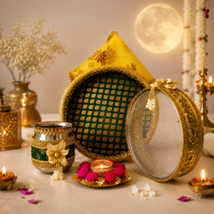Karwa Chauth Green Set - SweeDesi