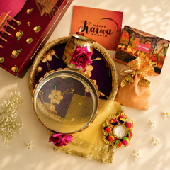 Karwa Chauth Purple Set - SweeDesi