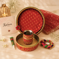 Karwa Chauth Red Set - SweeDesi