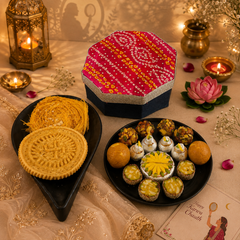 Karwa Chauth Sargi Box Premium - SweeDesi