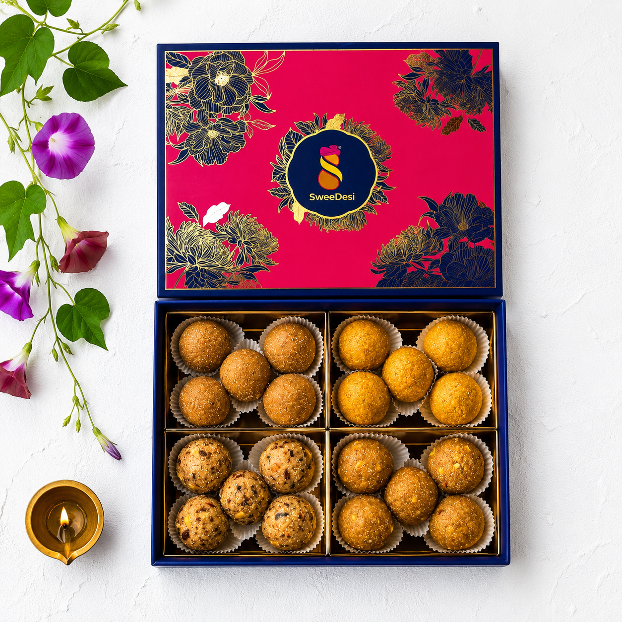 Healthy Laddu Mega - 1Kg - SweeDesi
