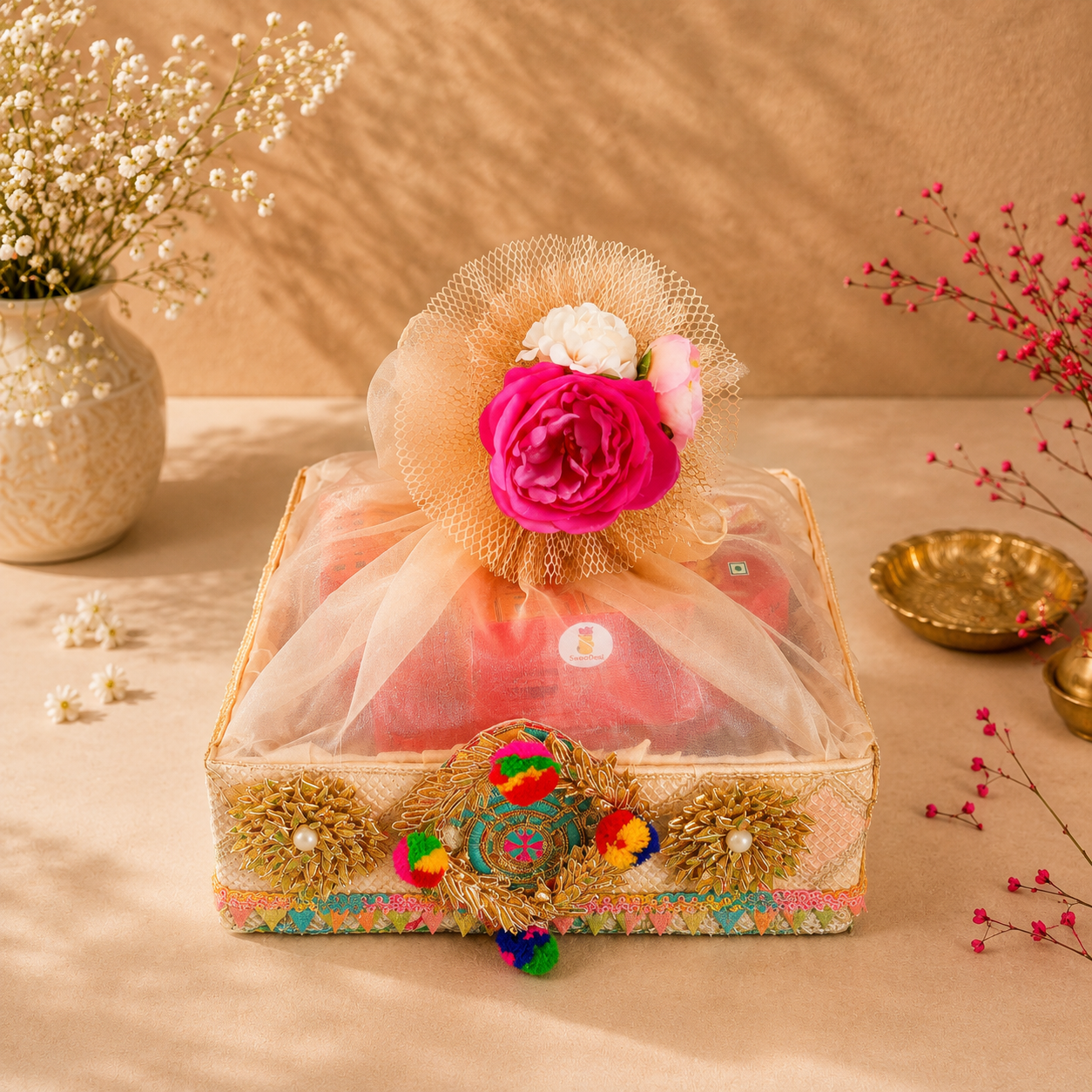 Majestic Teej Hamper - SweeDesi