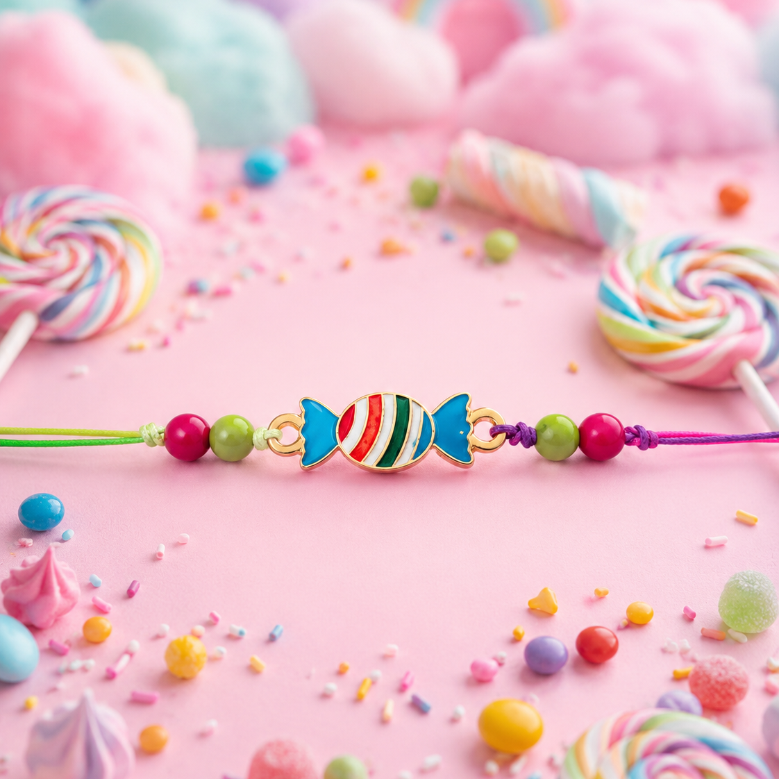 Kids Candy Rakhi Set - SweeDesi