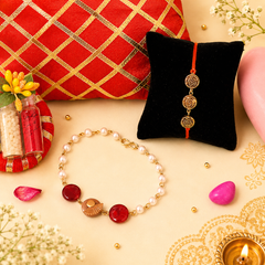 Bandhan Kalangi Rakhi Set - SweeDesi