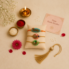 Bandhan Rakhi - Set of 3 - SweeDesi