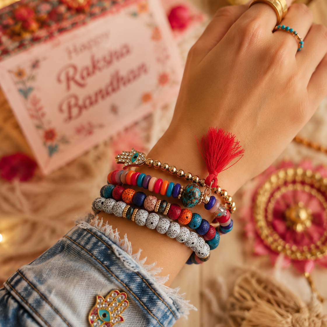 Bohemian Soul Rakhi - SweeDesi