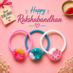 Kids Sweet Sprinkles Rakhi Trio - SweeDesi