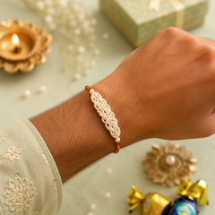 Bandhan Handwoven Macramé Rakhi
